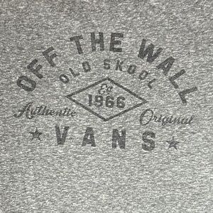 Medium Women's Gray Vans T Shirt